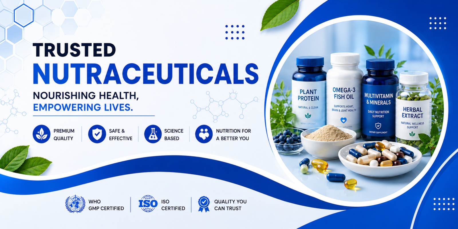 Healthcare products banner